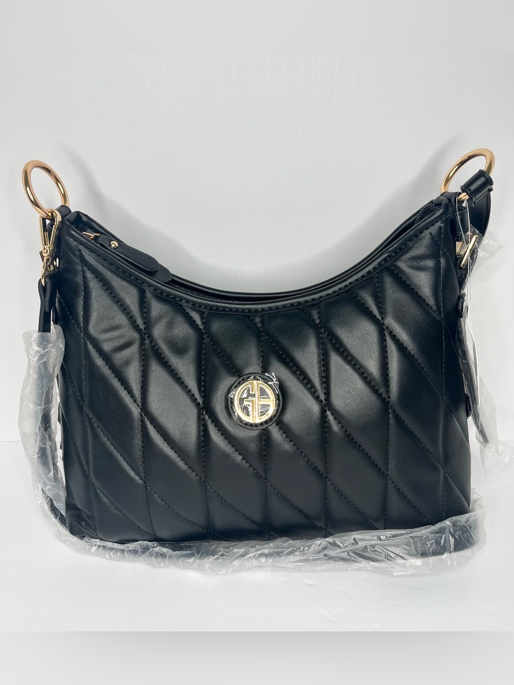 Giani Bernini Small Quilted Soft Shoulder Crossbody - Picture 6 of 14